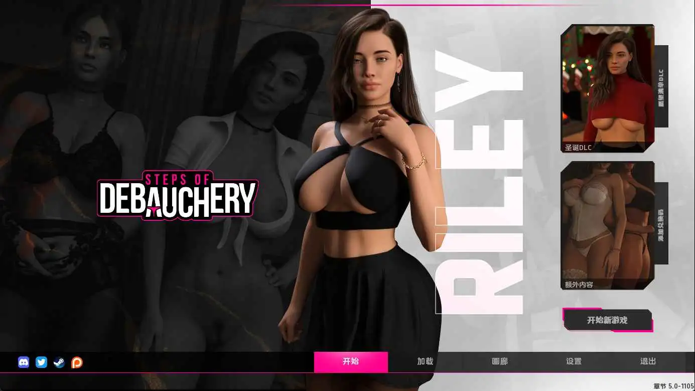 【欧美SLG/汉化/动态/更新】放荡的脚步Ep.5.0 官中版【PC+安卓/13.4G】